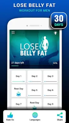 LoseBelly For Men android App screenshot 6